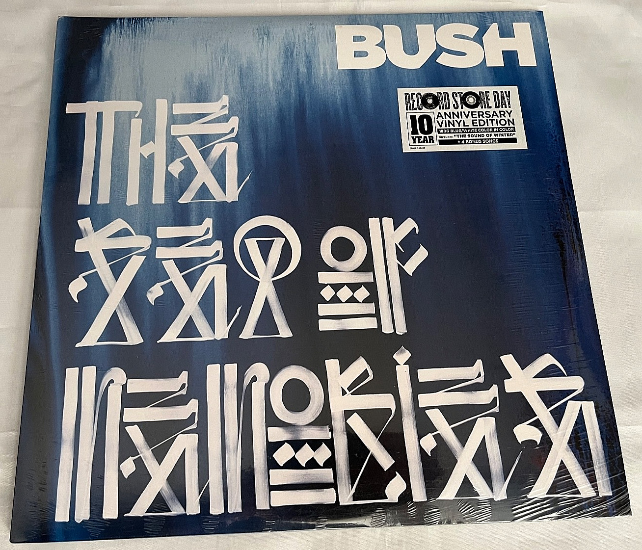 BUSH Sea Of Memories 10th Anniv. LP Blue/White Vinyl 2021 RECORD STORE DAY New