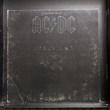 AC/DC BACK IN BLACK FIRST PRESSING-(G+ Sleeve)- (VG Vinyl) picture