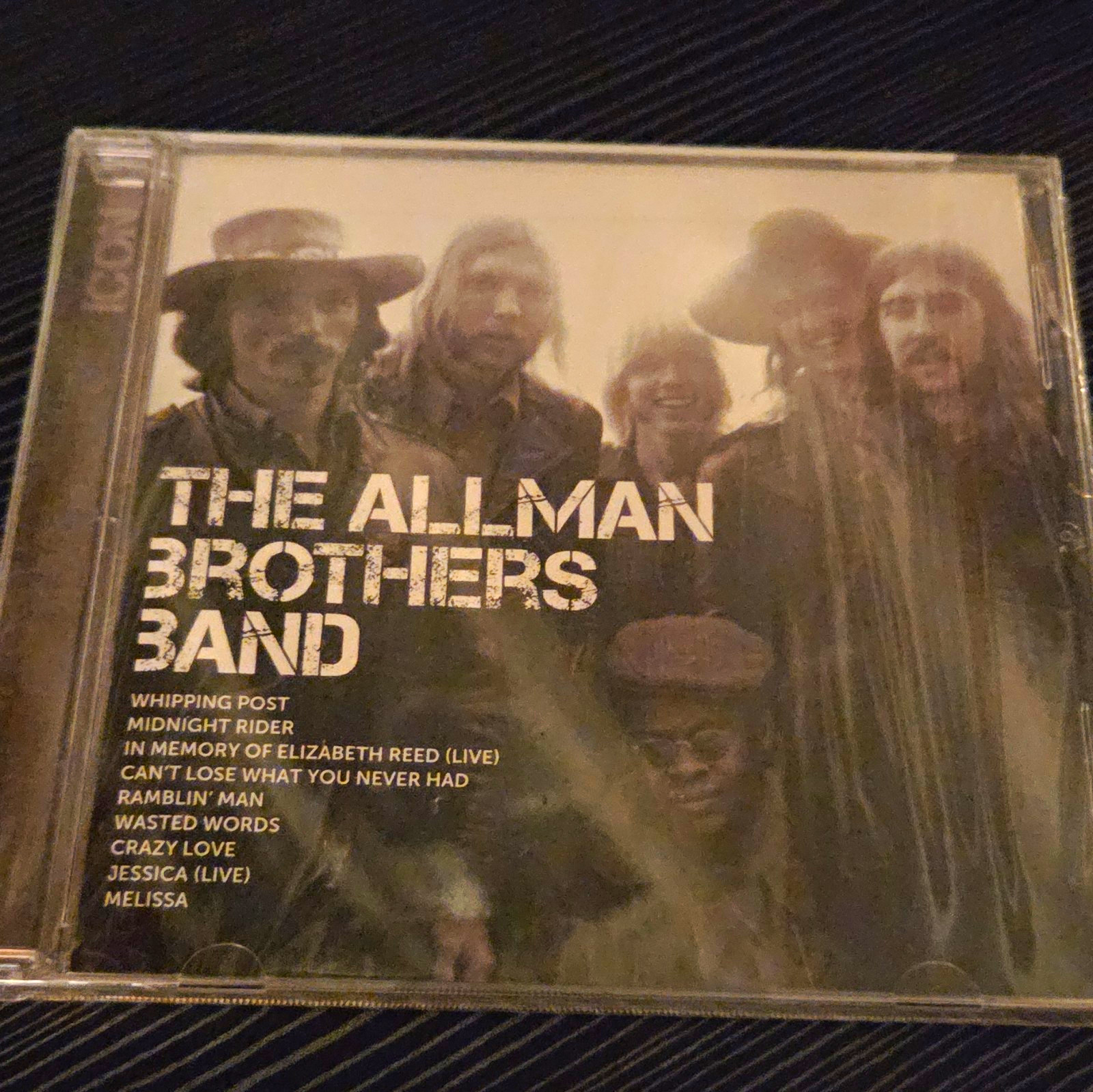 The Allman Brothers Band Icon CD 2013 UMe Rock Album Jewel Case 1 Disc