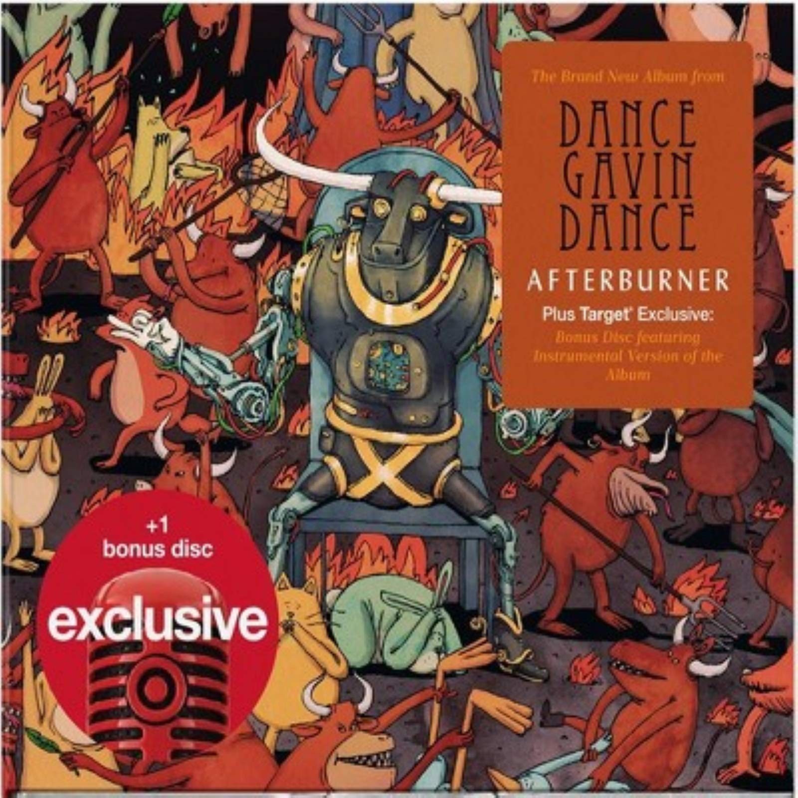 Dance Gavin Dan DANCE GAVIN DANCE Afterburner LIMITED EDITION EXPANDED TARG (CD)