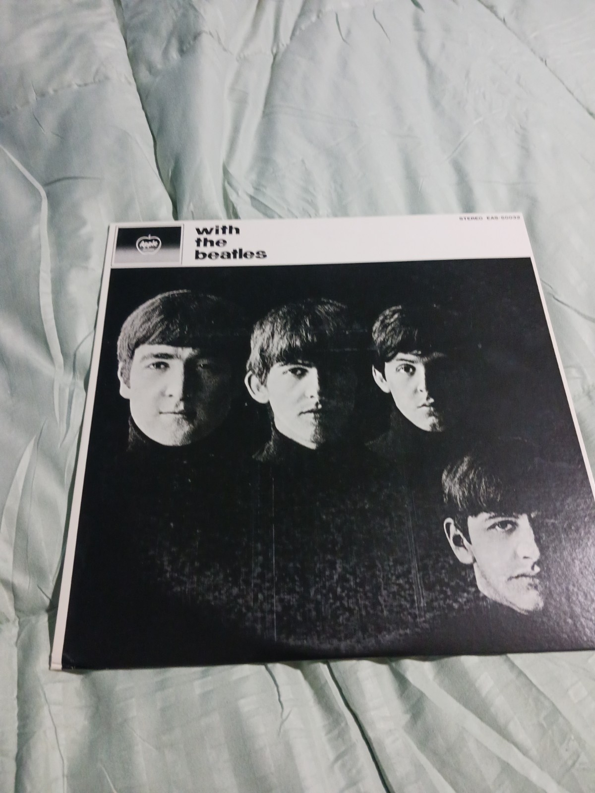 with the beatles Unplayed Vinyl Japan With Color & Black & White Insert