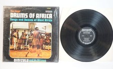 The Fiery Drums of Africa Dinizulu and his Africans ST-124 Eurotone USA Press picture