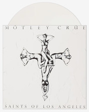 Motley Crue Saints of Los Angeles WHITE Color Vinyl 40th Anniv 1/1000 Sealed NEW picture