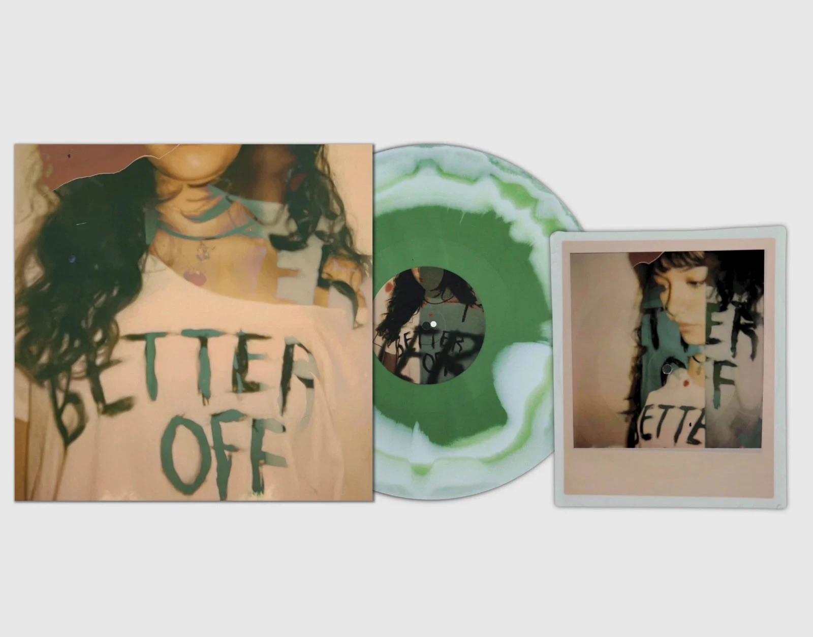 ESHA TEWARI Better Off (2 Year Anniversary Edition) + Polaroid Vinyl VV IN HAND