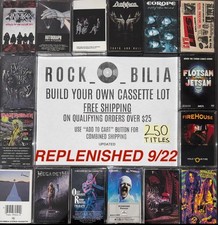 $1 and UP 80s 90s METAL Buy $25 get  CASSETTE TAPES BUILD YOUR LOT picture