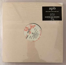 APB – WHAT KIND OF GIRL (ARE YOU) ? - 45RPM BLACK VINYL LP - SLEEPING BAG - A30 picture