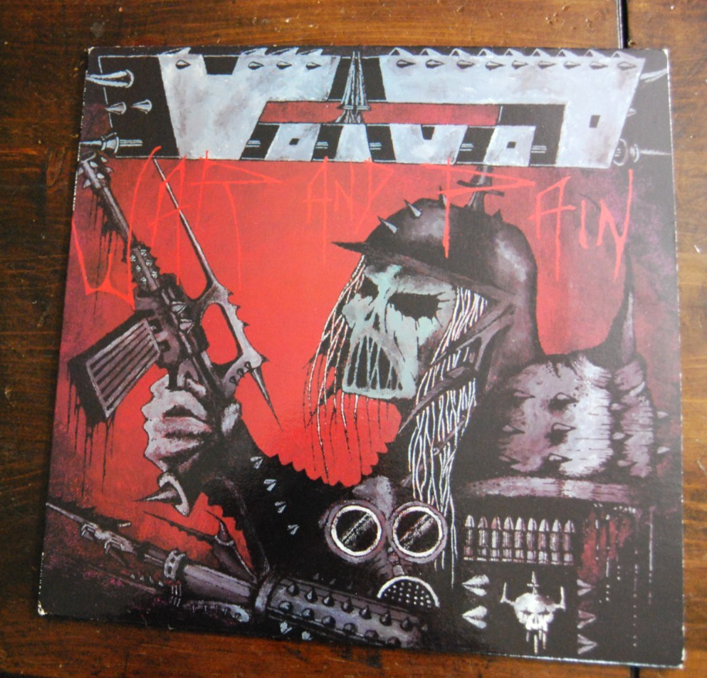 VOIVOD War and Pain vinyl LP 1984 US First Press Metal Blade MBR 1026 E1104 Nice