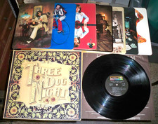 THREE DOG NIGHT VINYL: SEVEN SEPARATE FOOLS w/7 COLLECTOR'S CARDS 1972 DUNHILL  picture