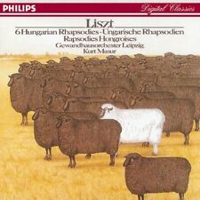 Liszt: Six Hungarian Rhapsodies -  CD X5VG The Cheap Fast Free Post picture