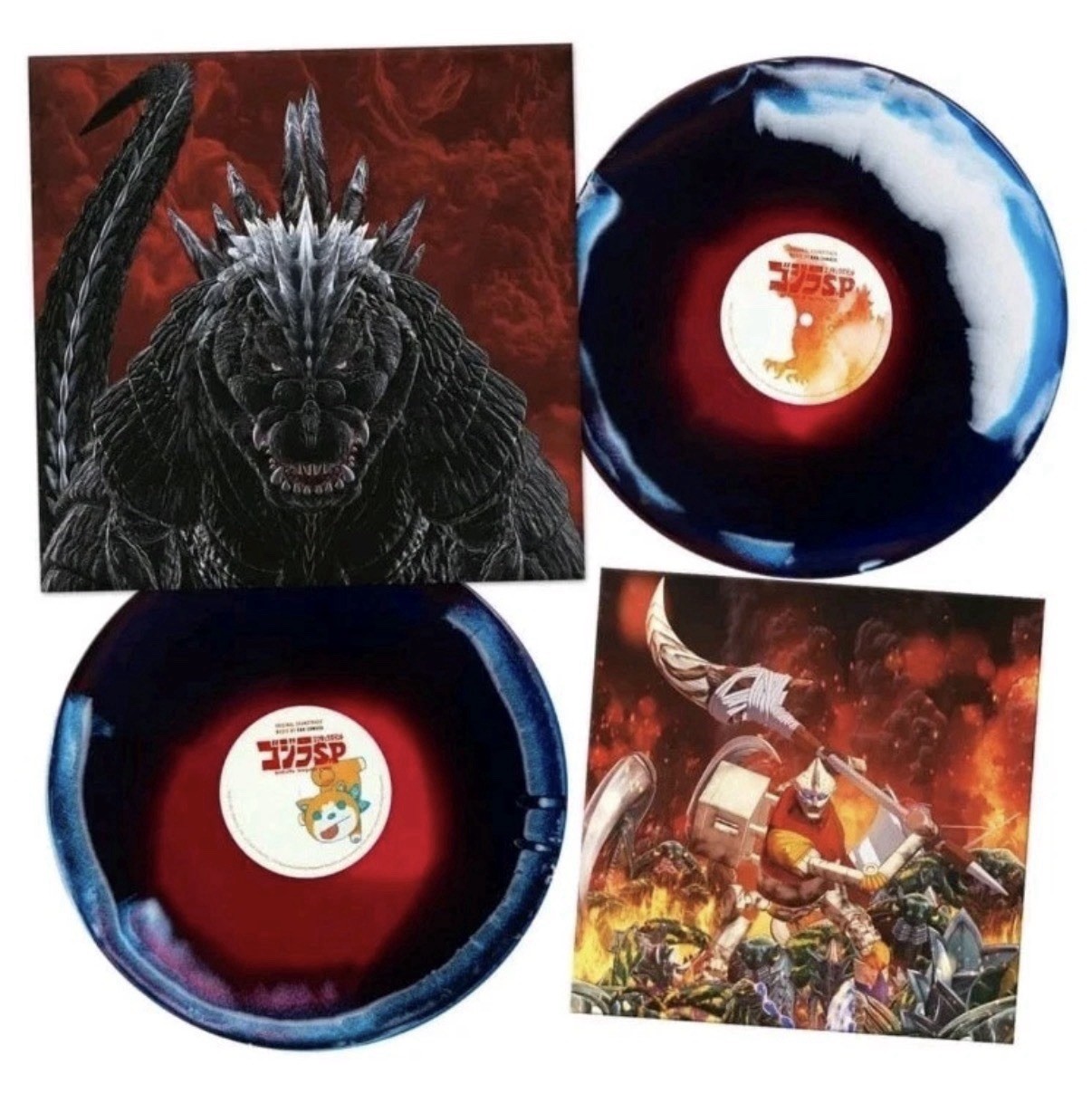 Godzilla Singular Point Soundtrack Colored 2 LP WAXWORK VINYL RECORD NEW SEALED 