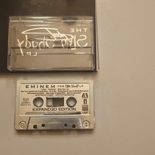 Eminem The Slim Shady LP Expanded Edition Silver Cassette Aftermath B0030422-04 picture