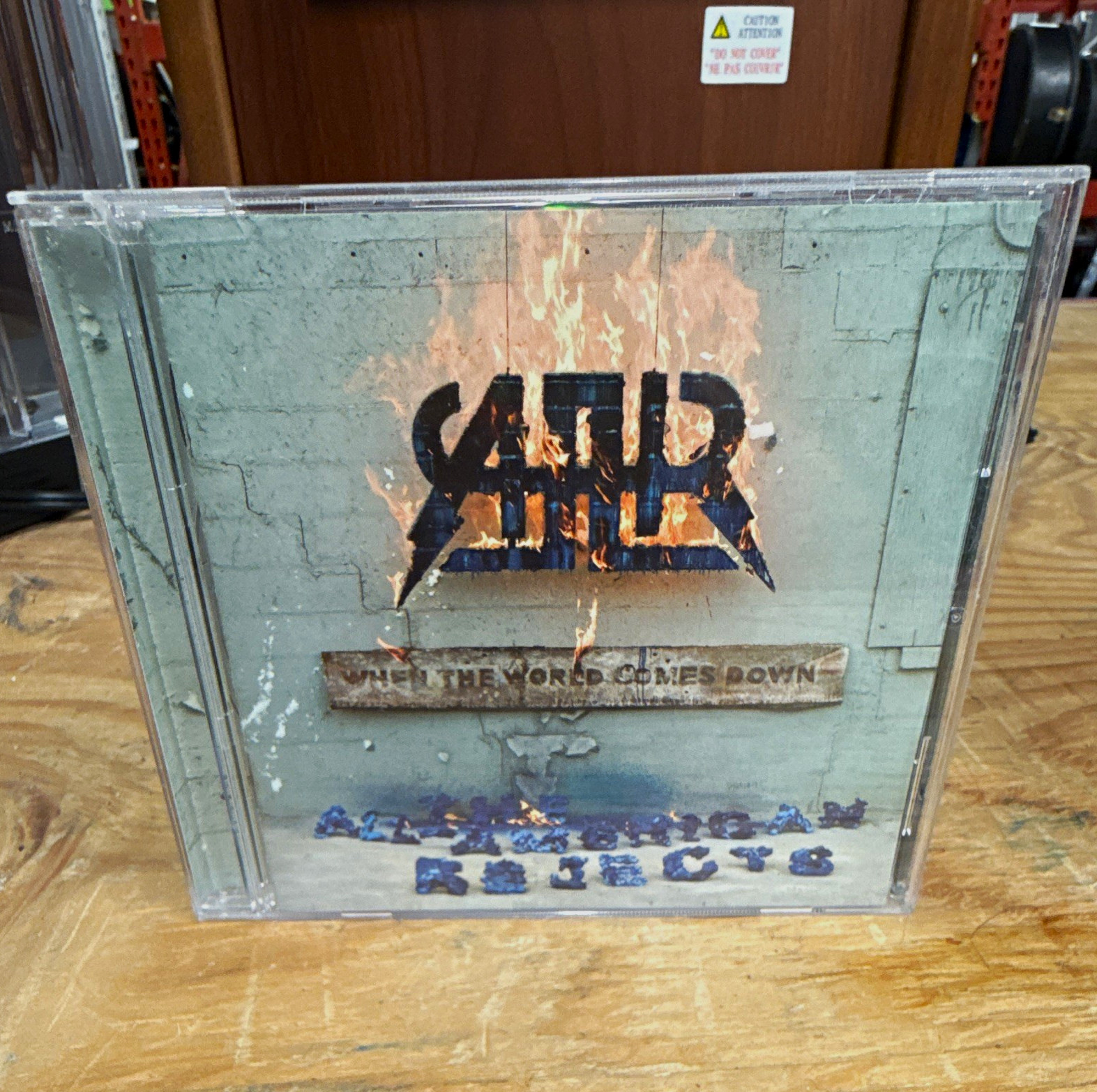 The All-American Rejects When the World Comes Down CD Interscope 2008 Rock