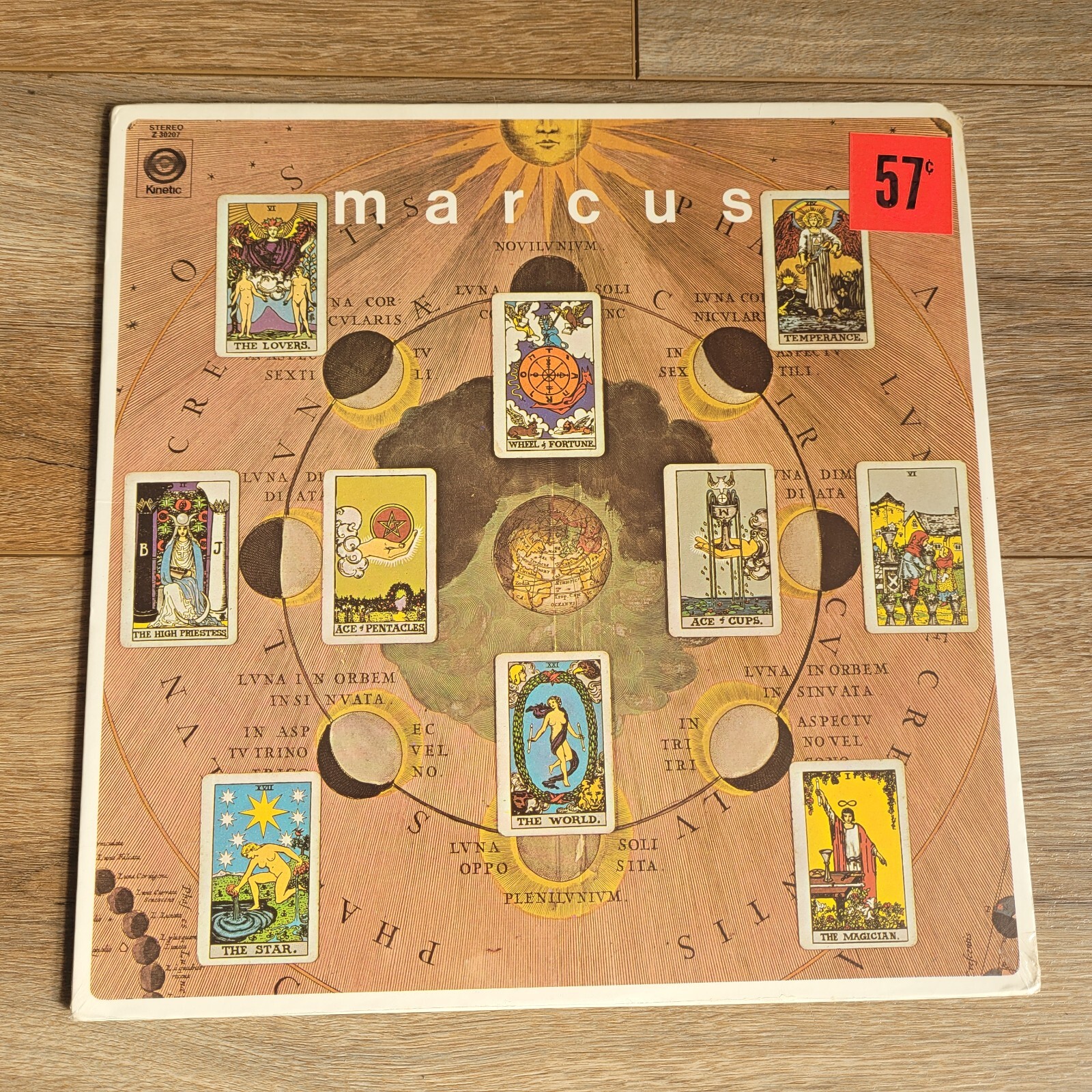 Sealed 1970 MARCUS KINETIC LP Psychedelic Rock Rare Vintage Vinyl Record Z 30207