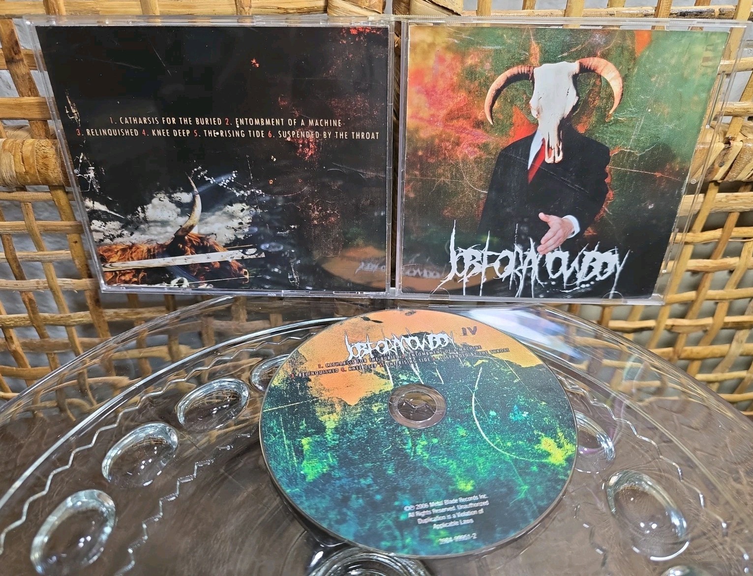 Job for a Cowboy: Doom EP CD 2006 Metal Blade 3984-99951-2 Death Metal Variant 1