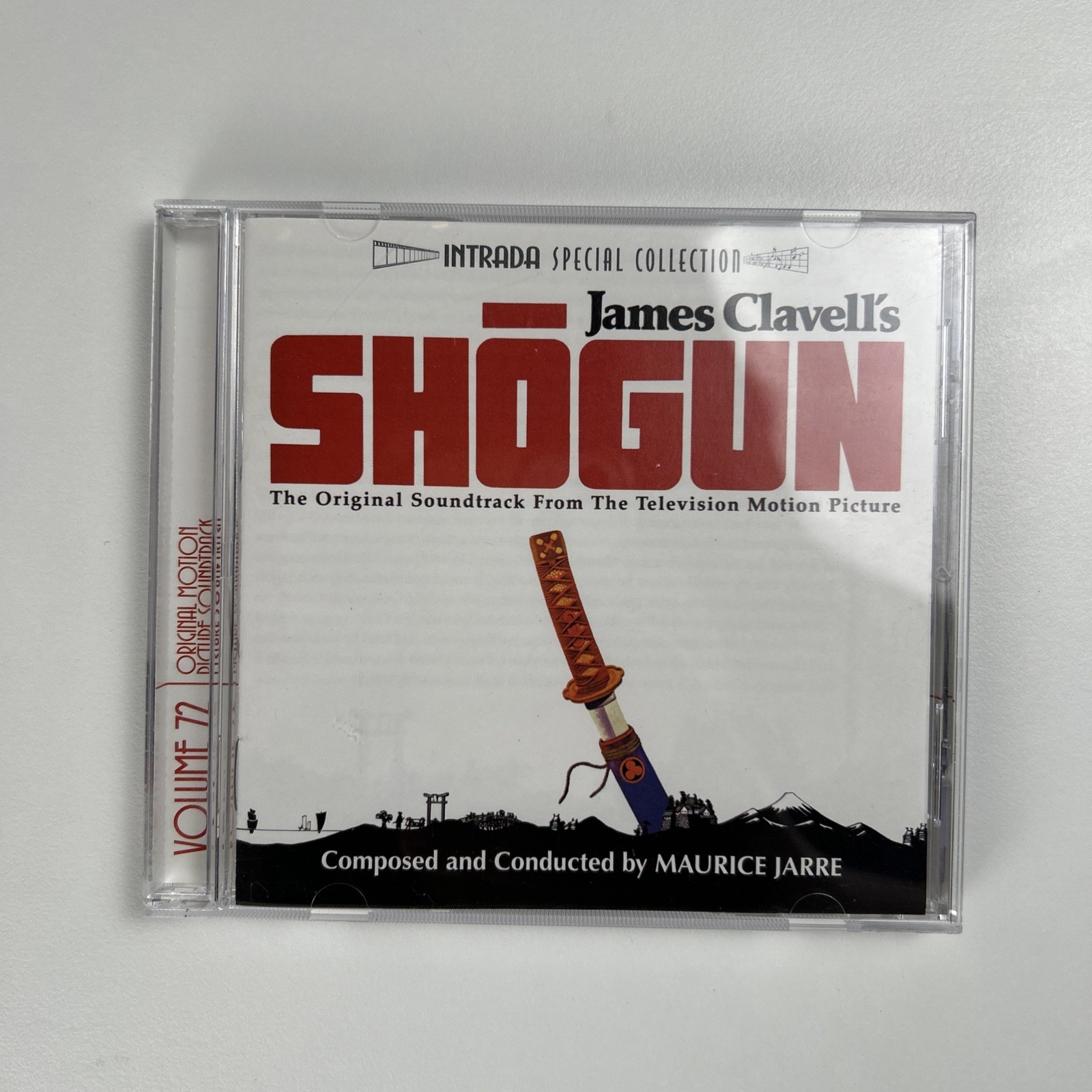 James Clavell's Shogun Soundtrack Cd Score By Maurice Jarre TV Series Intrada 72
