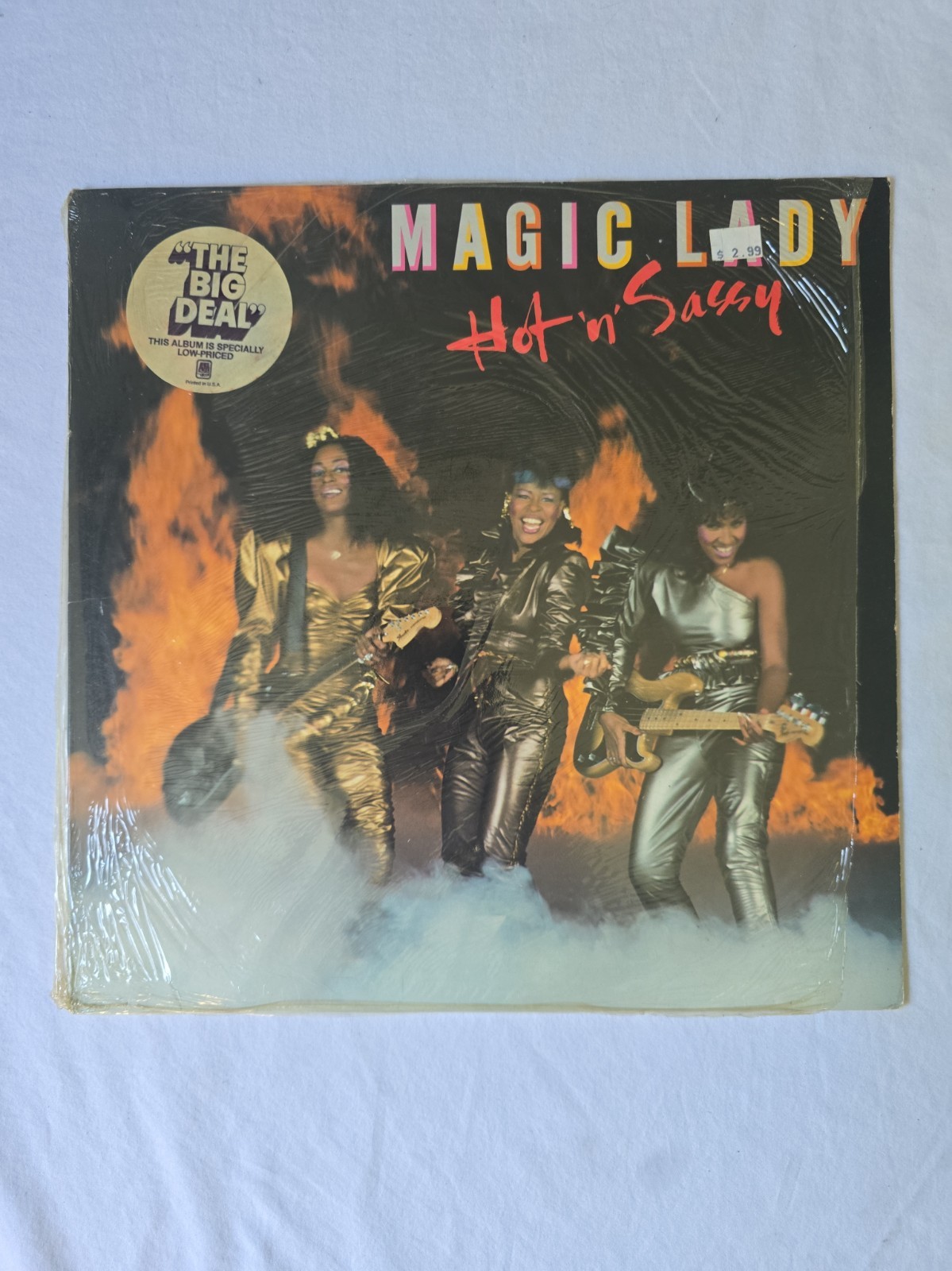 Magic Lady Hot \'n\' Sassy A&M Funk Soul Vinyl LP 12\