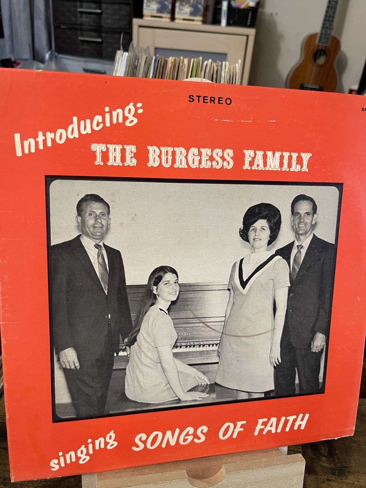 The Burgess Family Songs Of Faith Vinyl LP