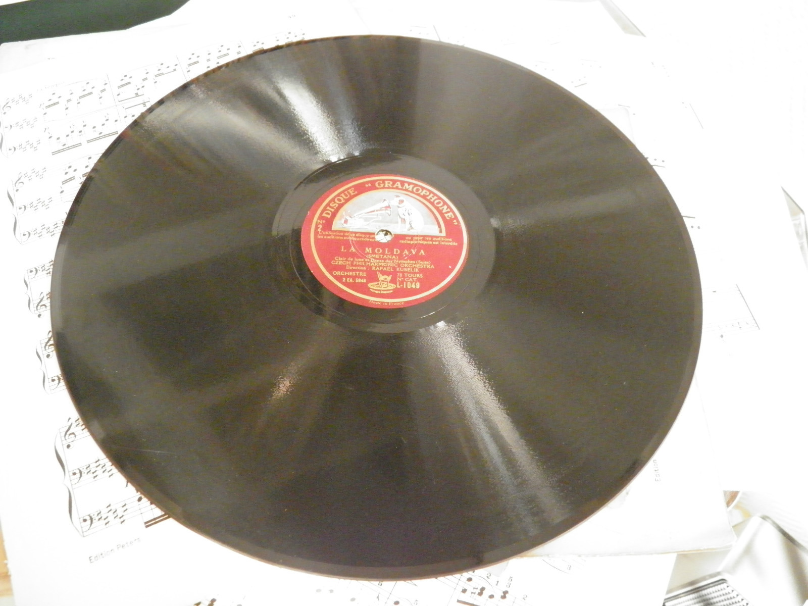 Raphael Kubelik: The Moldava - Gramophone Record No. L-1049