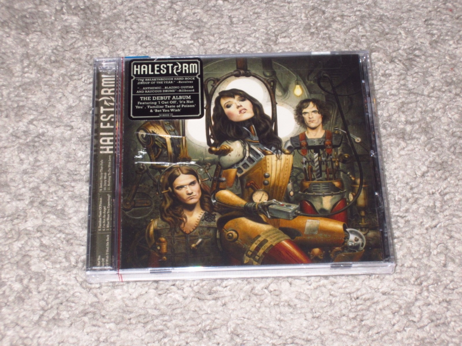 HALESTORM - SELF TITLED DEBUT CD (2009, ATLANTIC RECORDS) NEW HARD ROCK/METAL
