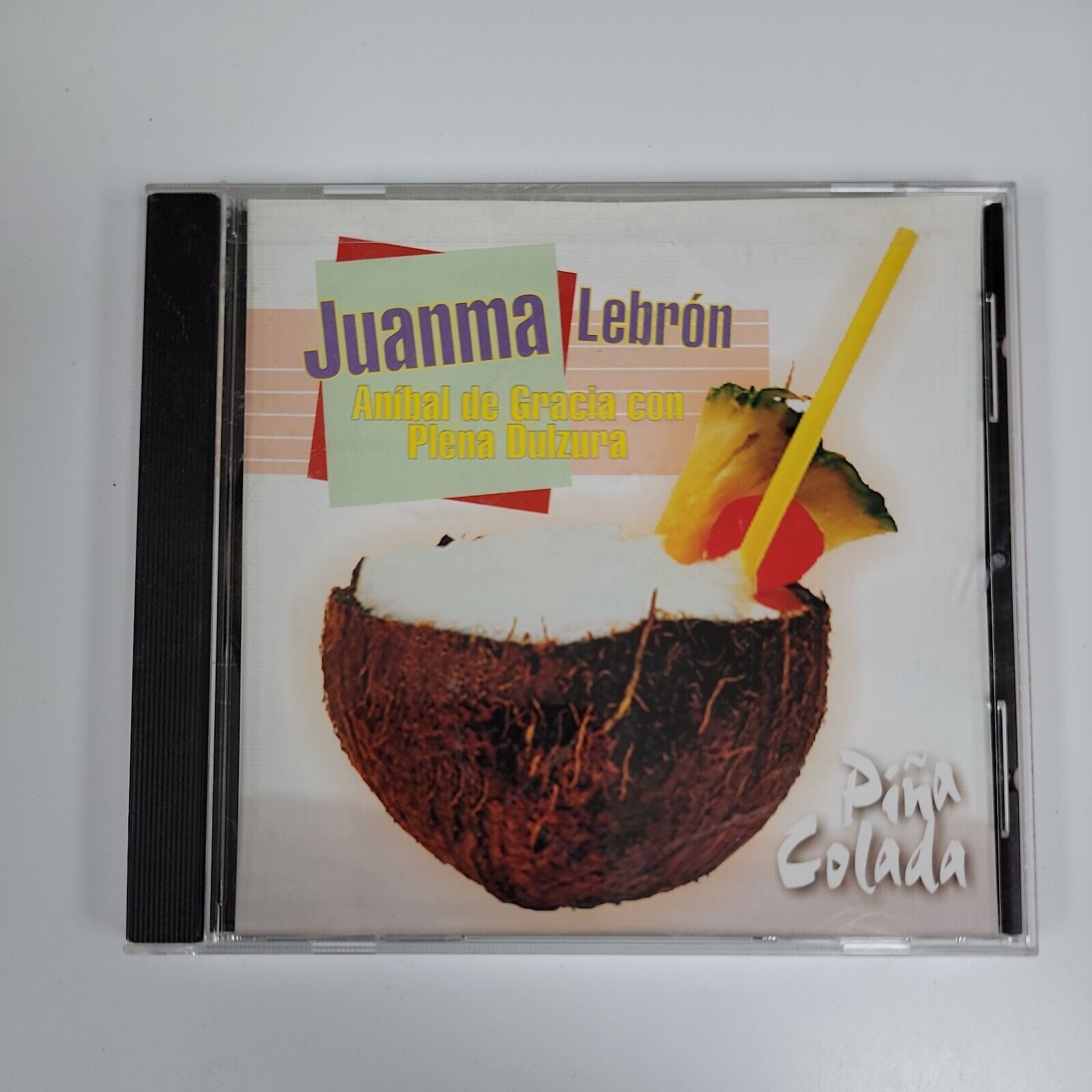 SUPER RARO CD JUANMA LEBRON Anibal De Gracia Con Plena Dulzura EX