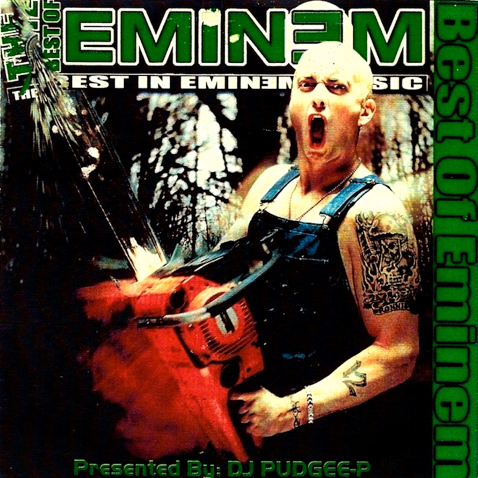 DJ PUDGEE-P - THE BEST OF EMINEM - HIP HOP RAP NYC MIXTAPE MIX CD