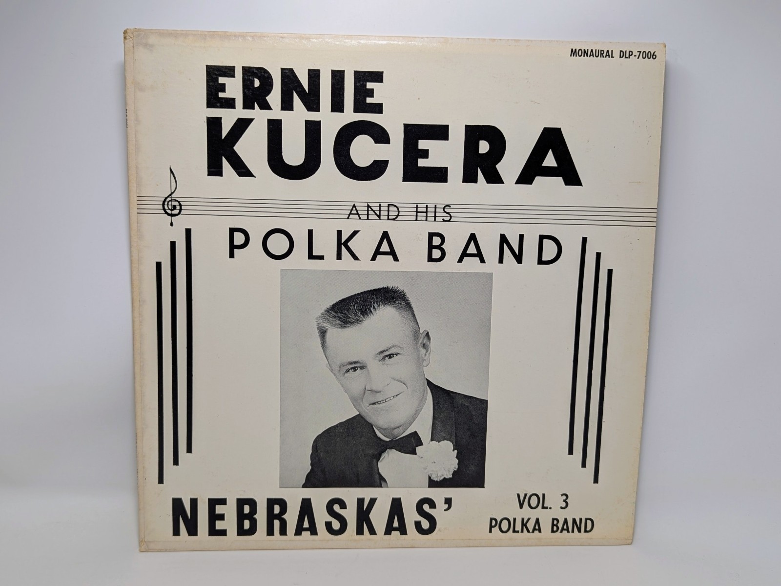ULTRA RARE Ernie Kucera And His Polka Band - Nebraskas' Vol 3 Vinyl LP D Records
