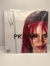 ADÉLA Prima LP Opened & SIGNED COVER Pink Colored Vinyl IN HAND picture