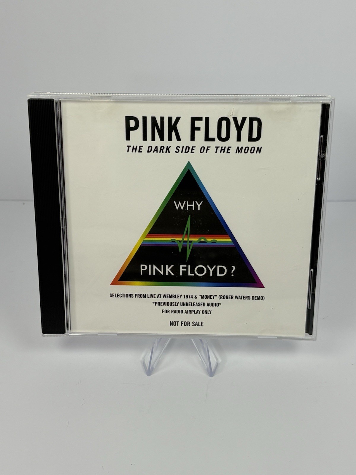 Pink Floyd Dark Side Of The Moon 2011 US Promo CD Wembley 1974 Roger Waters Demo