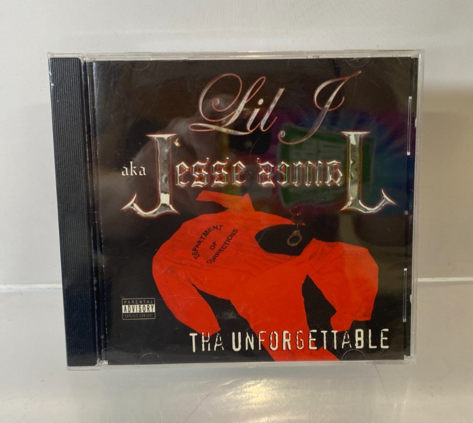 Vintage 2004 Lil' J AKA Jesse James – Tha Unforgettable CD Album Pinnacle Music