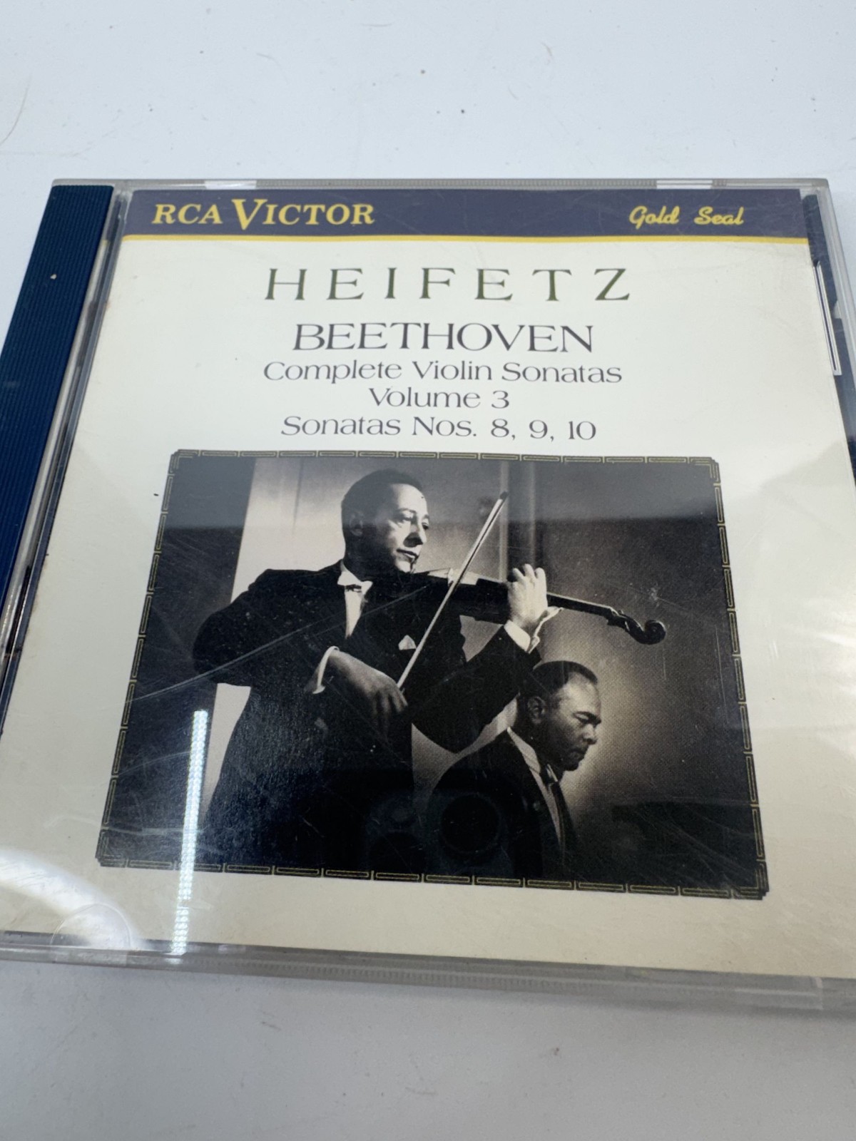 Heifetz Beethoven Complete Violin Sonatas Vol 3 Sonatas Nos 8 9 10 RCA Victor Go