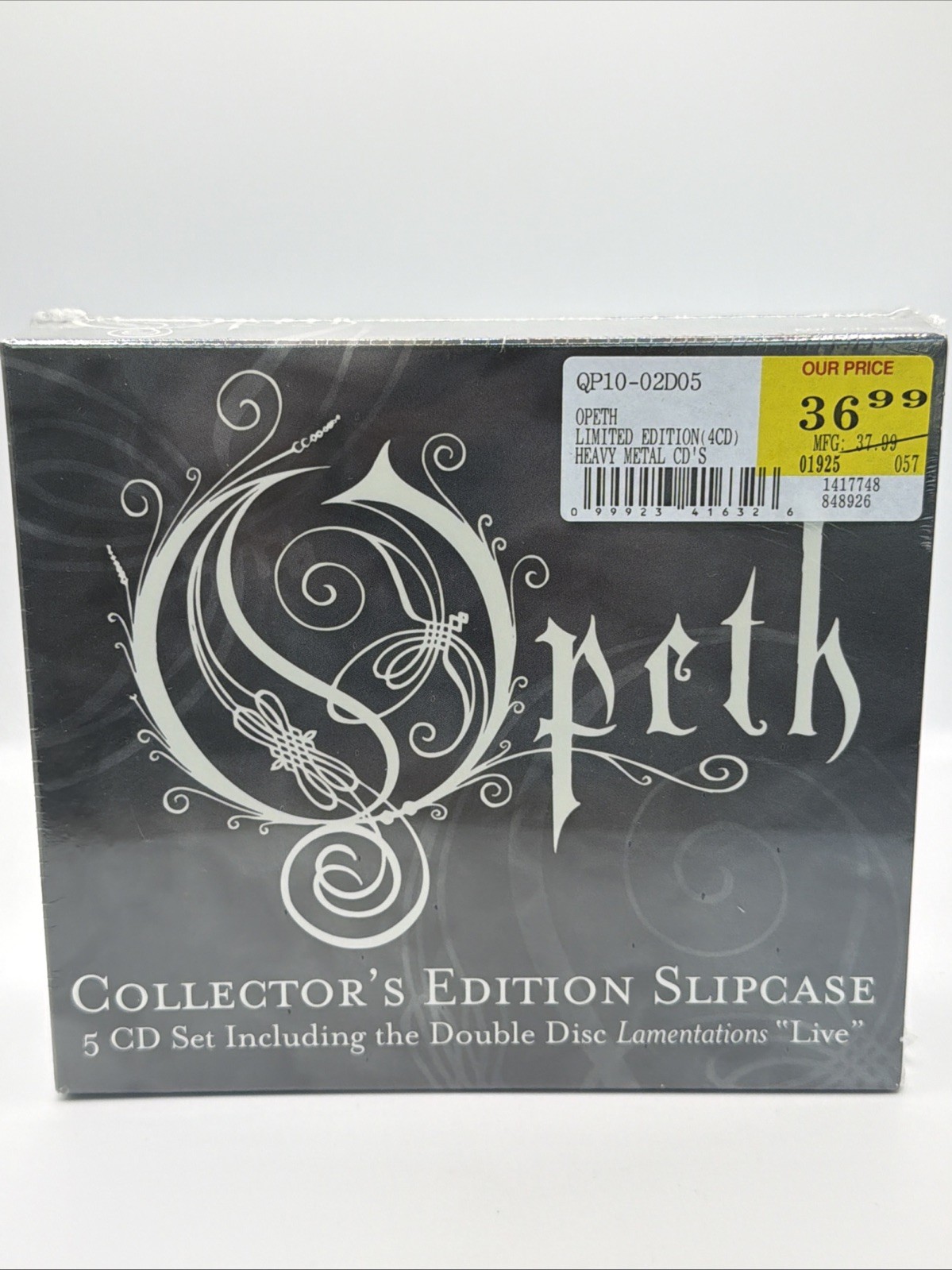 Opeth Box Set Limited Edition Collectors Slipcase (CD, Oct-2006, 5 Discs) SEALED