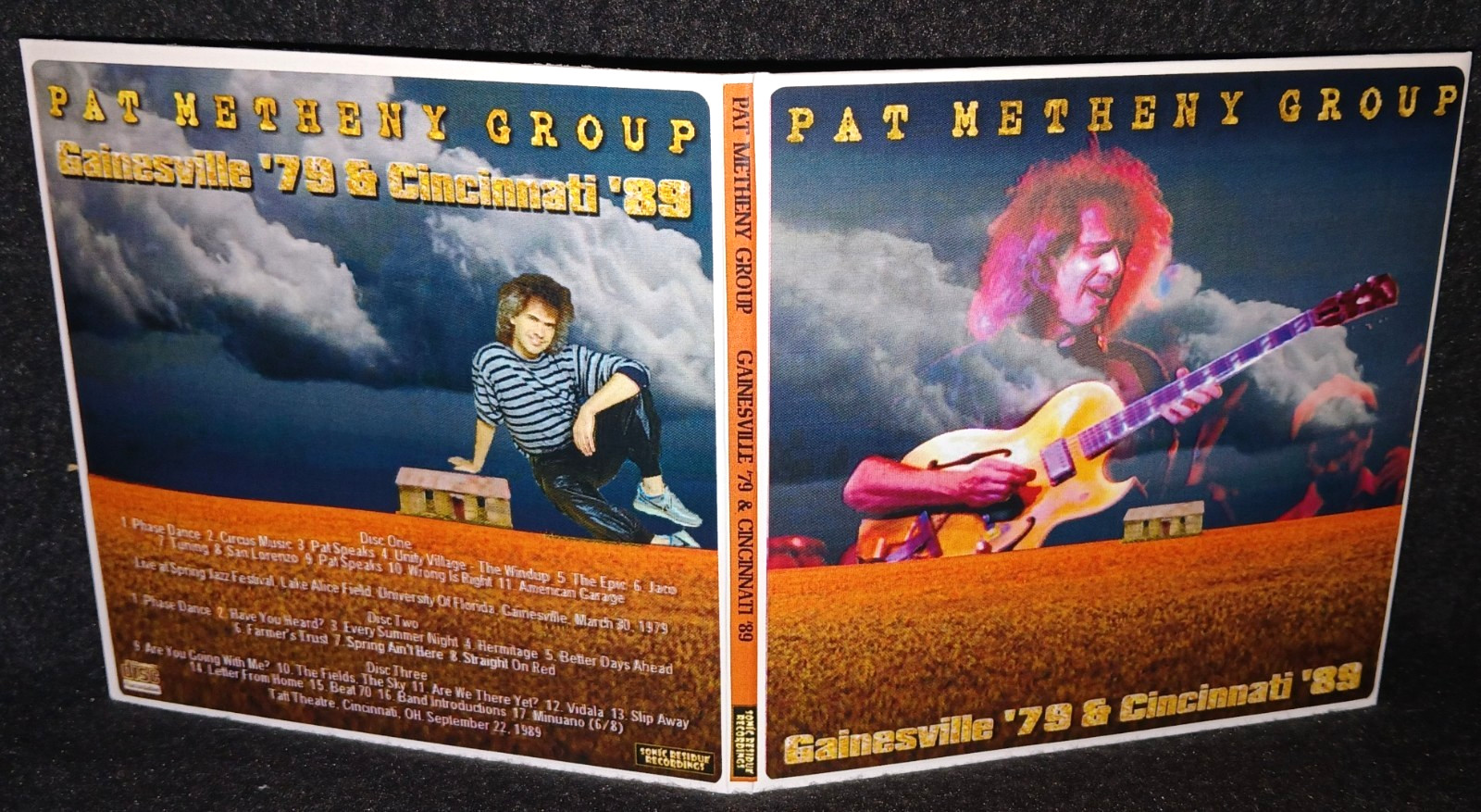 Pat Metheny Group Live 79-89 Gate Fold 3CD Package NEW