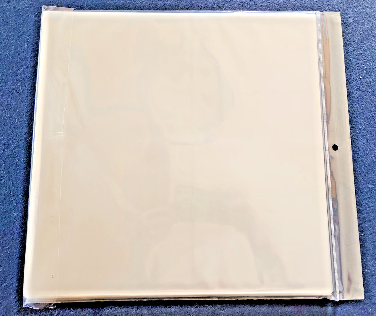 400 Clear Poly Plastic LP Outer Sleeves 2 Mil 12