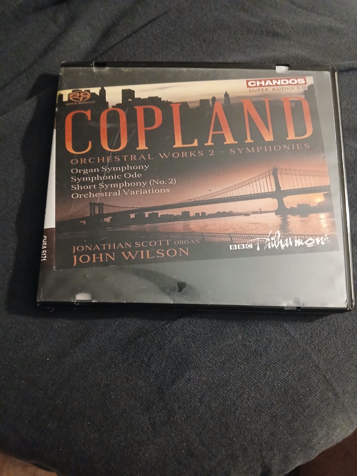 Cd-71. Aaron Copland Copland: Orchestral Works - Symphonies - Volume 2 (CD) Book