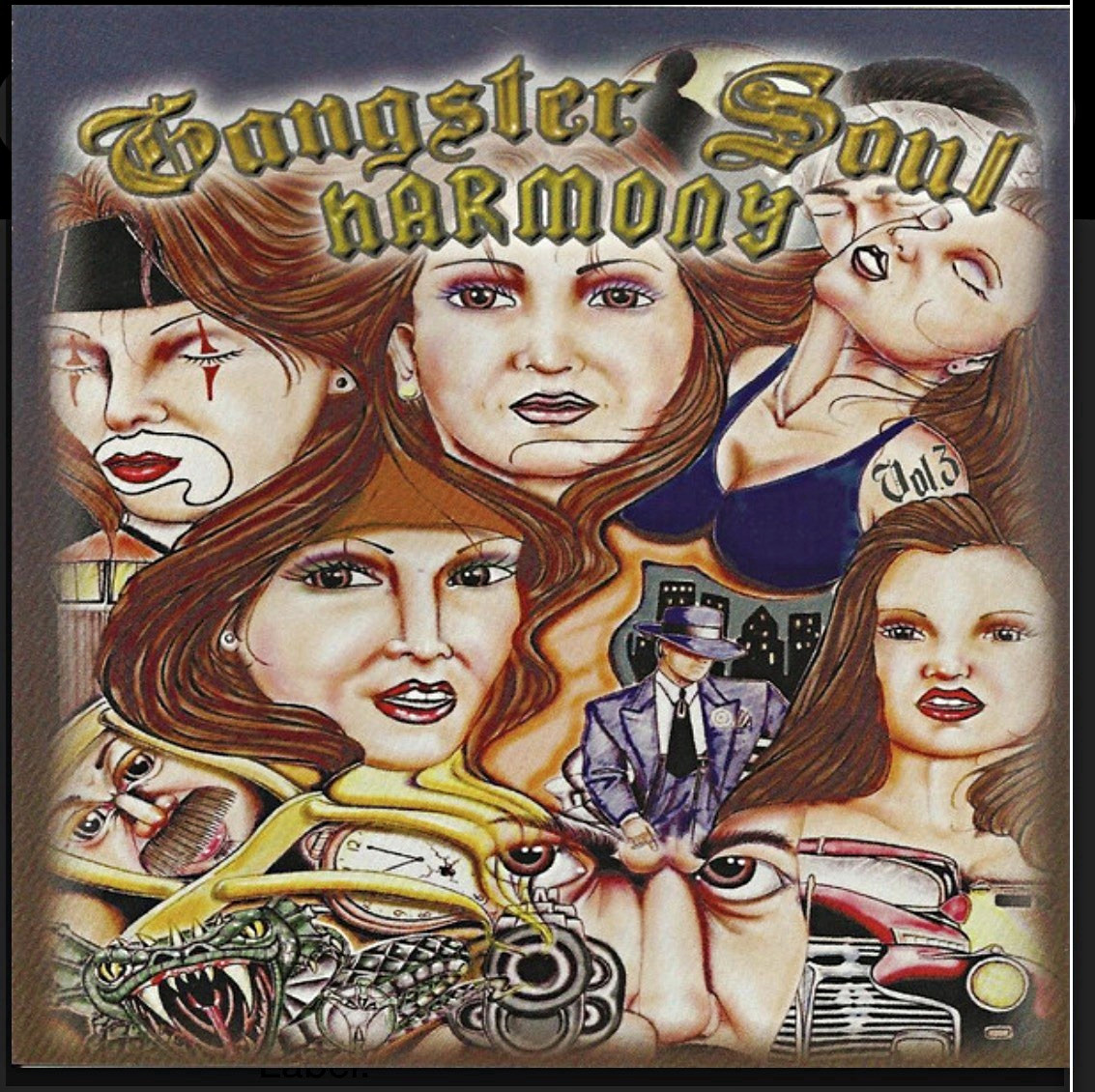 *NEW  GANGSTER SOUL HARMONY VOL.3 RARE SOUL COMPILATION VINYL LP