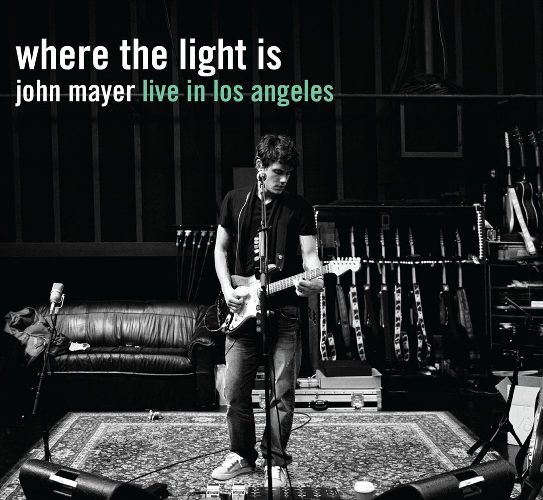 JOHN MAYER WHERE THE LIGHT IS: JOHN MAYER LIVE IN LOS ANGELES NEW LP