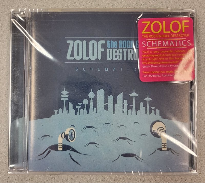 Zolof the Rock & Roll Destroyer - Schematics - CD - New