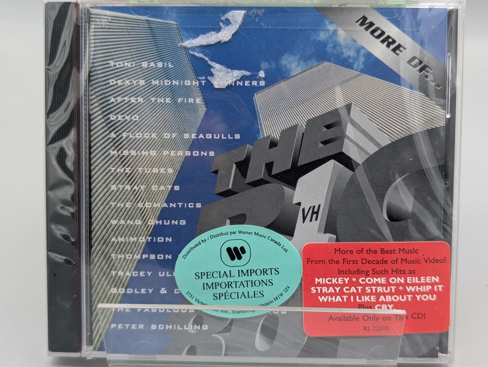 VH1: More of the Big 80's 1997 Rhino Records, 80s Pop Rock Compilation CD