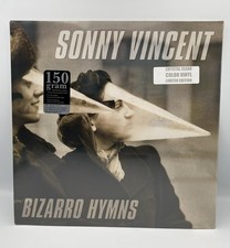 Sonny Vincent Bizarro Hymns LP 150 Gram Limited Edition/150 Get Hip CLEAR VINYL picture