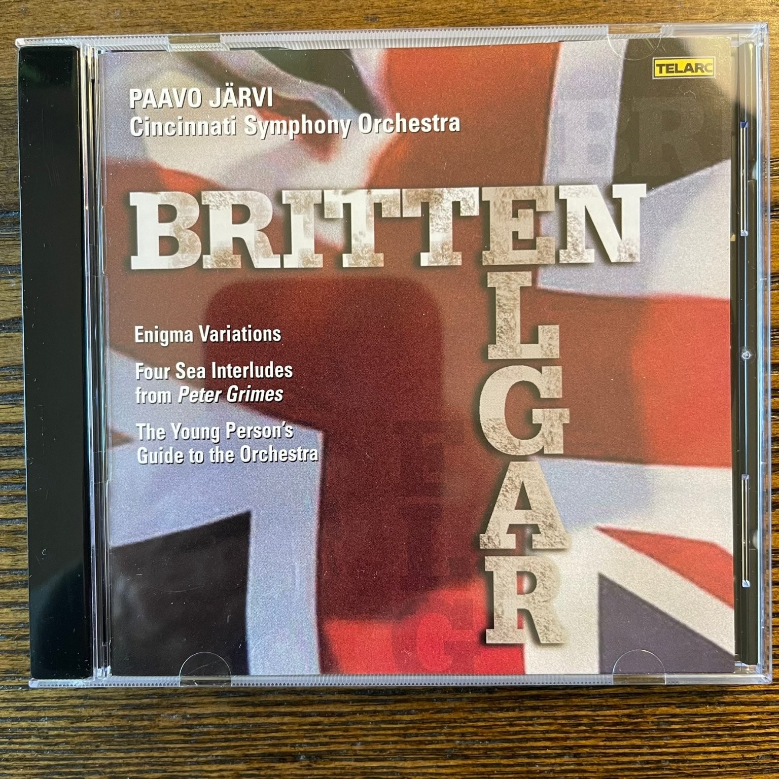 Paavo Järvi - Britten Elgar Enigma Variations CD 2006 Classical Telarc : Good