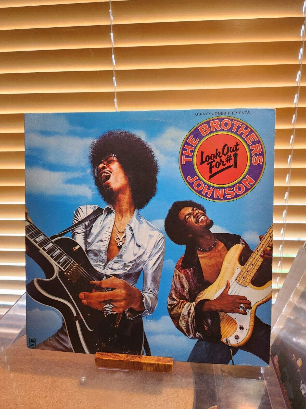 The Brothers Johnson, Look Out For #1, 1976 1st A&M, VG+/VG+