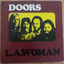 The Doors L.A. Woman LP Vinyl Elektra EKS-75011 Butterfly Label VG Tested picture