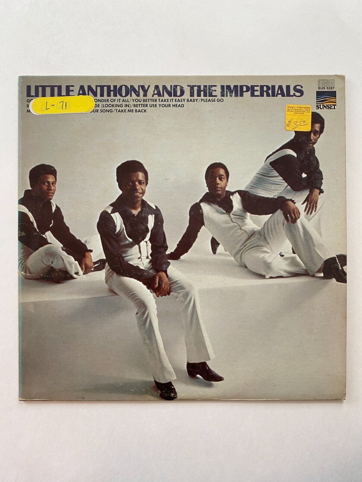 Little Anthony & The Imperials – Little Anthony And The Imperials Vinyl LP Funk
