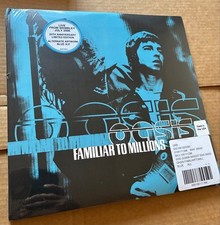 Oasis Familiar to Millions 3LP Blue Colored Vinyl Record Limited picture