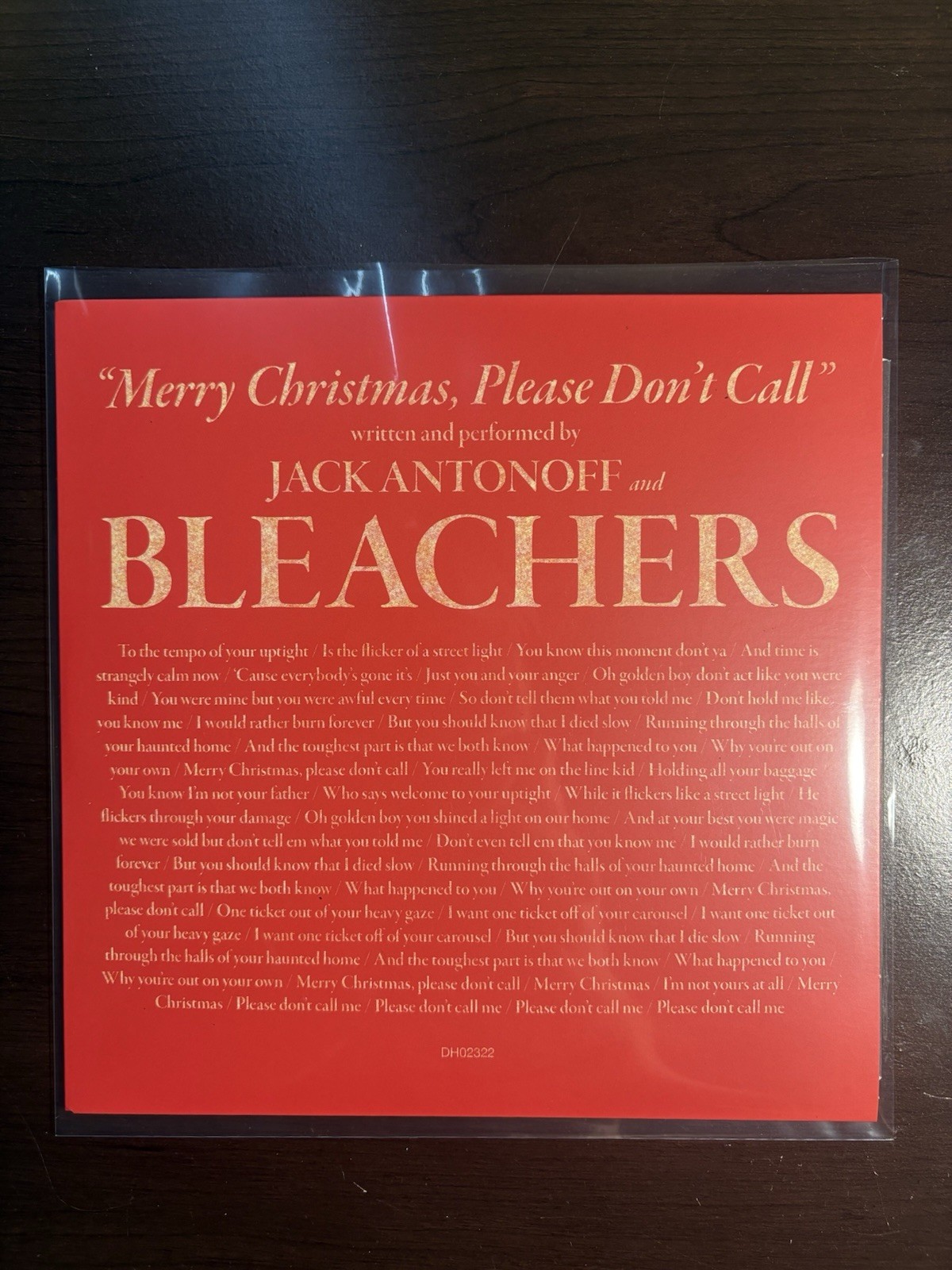 Merry Christmas Please Don’t Call- Bleachers Vinyl LP