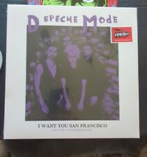 Sealed Depeche Mode - I Want You San Francisco PURPLE  vinyl Synth  300 only  picture