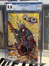 Spider-Punk Arms Race #1 CGC 1:25 Wolf Vest Patch Guitar Variant Cover Marvel MT picture