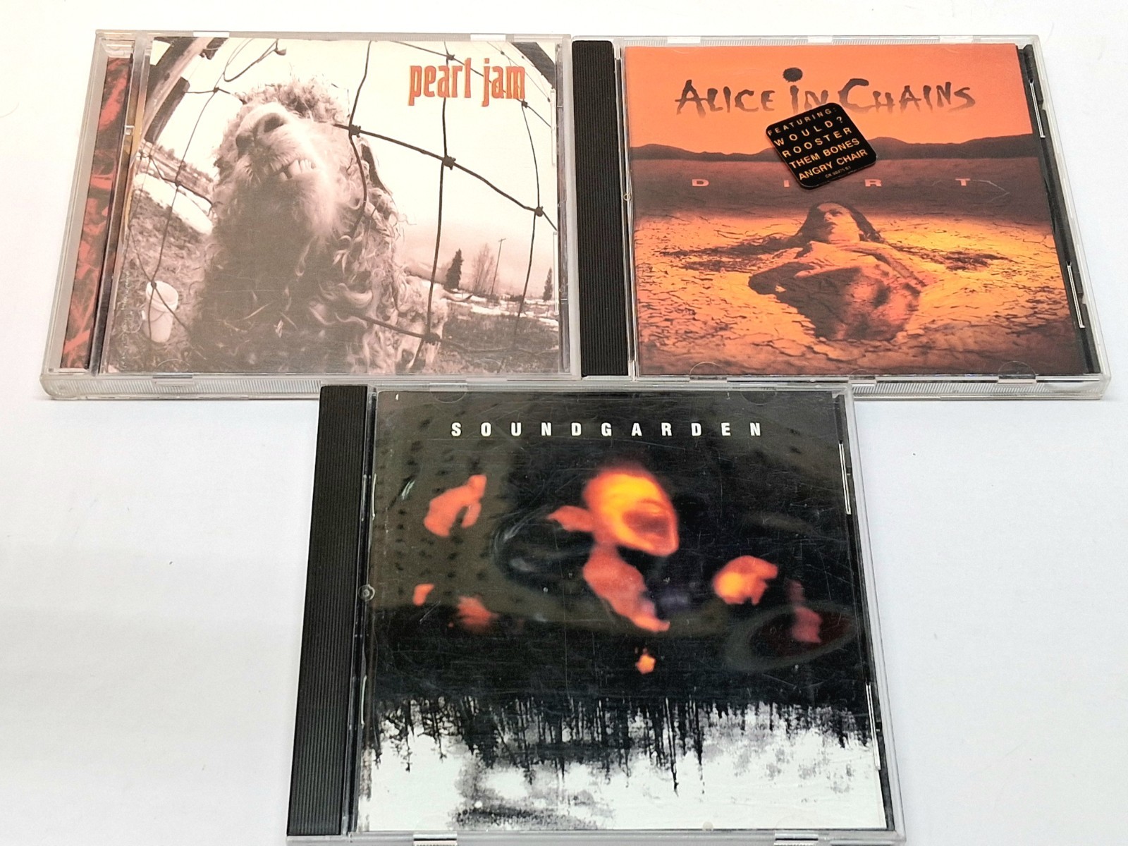 Classic Grunge CD 3 Pack: Alice In Chains / Pearl Jam / Soundgarden