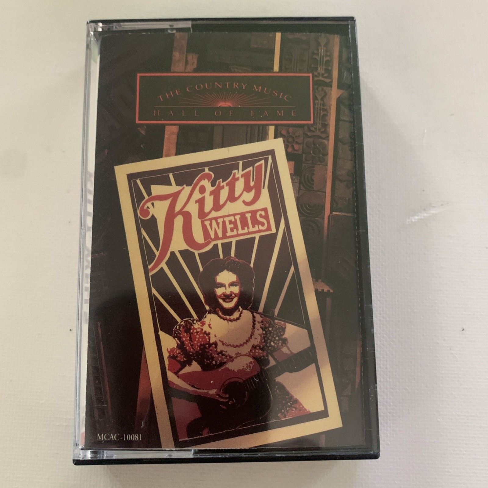 Vintage Kitty Wells The Country Music Hall Of Fame Cassette Tape