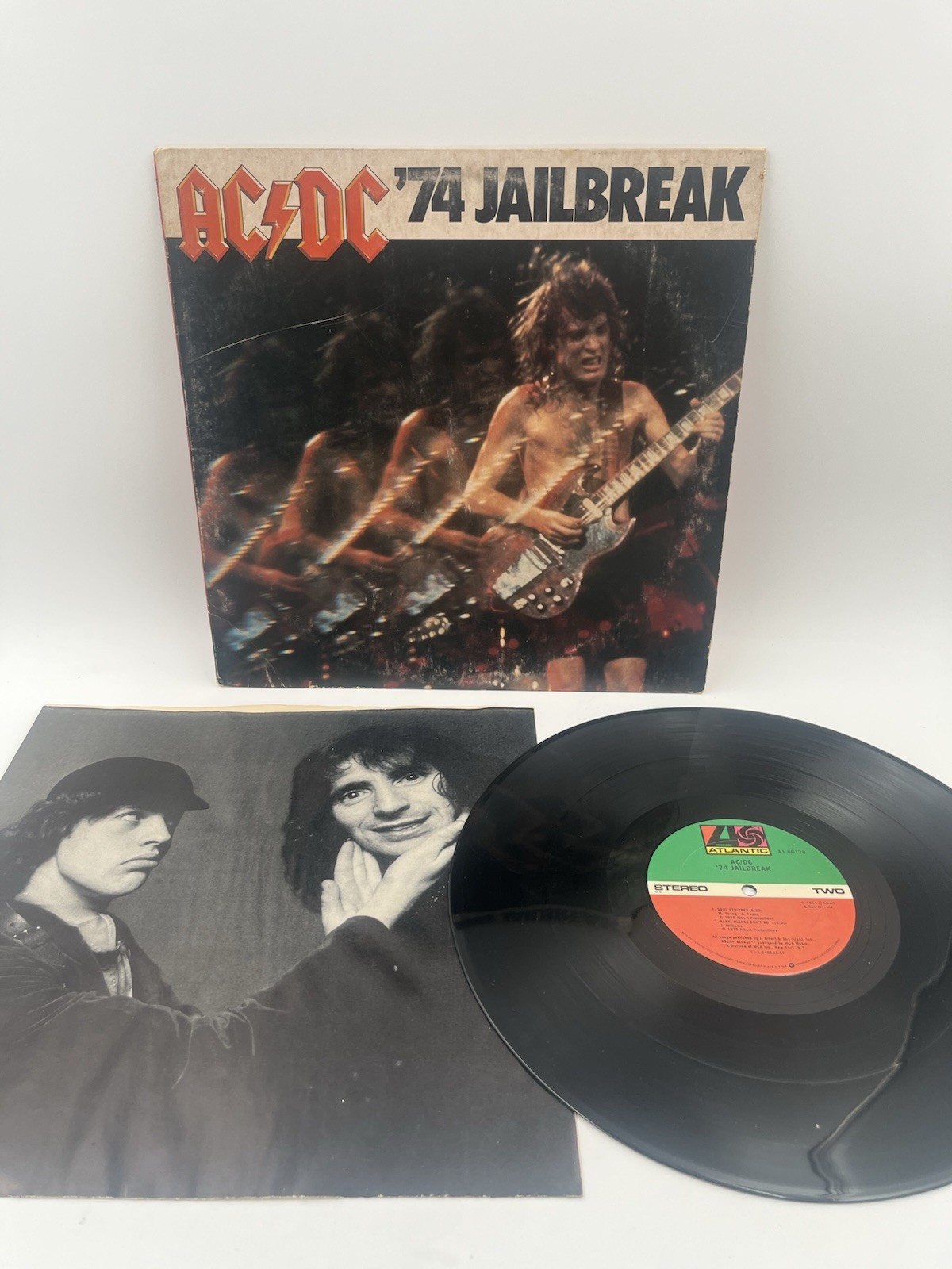 AC/DC 74 Jailbreak 1984 Atlantic A1 80178 Hard Rock